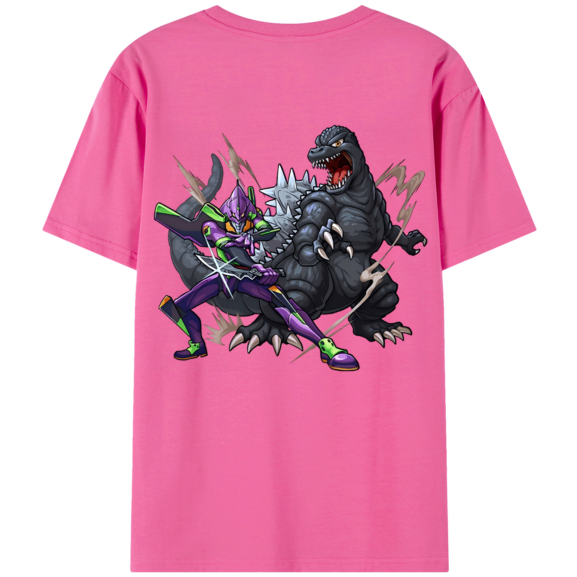 （画像用） EVA 新世紀エヴァンゲリオン レディース半袖Tシャツ(バックプリント)